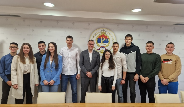 Prijem za perspektivne sportiste Srpske