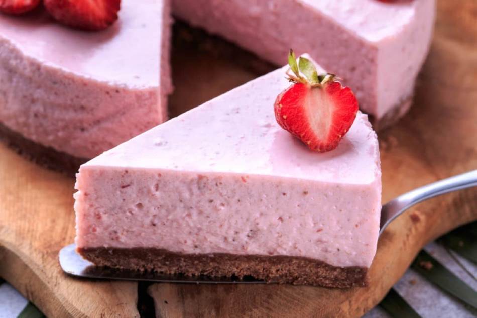 POSNA VOĆNA TORTA SA KEKSOM Osvježavajuća i lagana poslastica