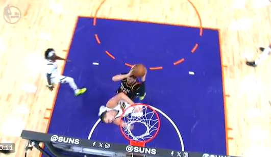 NESPORTSKI POTEZ Nurkić udario Jokića, srpski centar srušio se na parket (VIDEO)