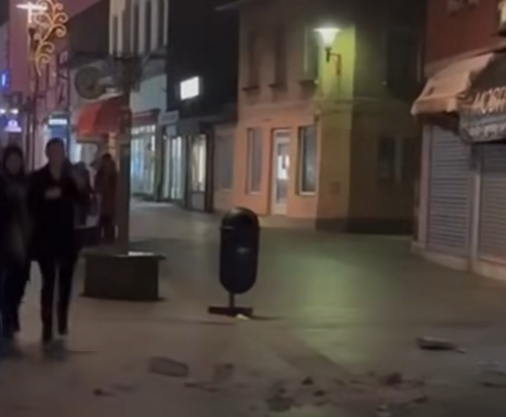 GRAĐANI U PANICI Epilog snažnog zemljotresa kod Zenice: Objavljen snimak oštećenih zgrada (VIDEO)