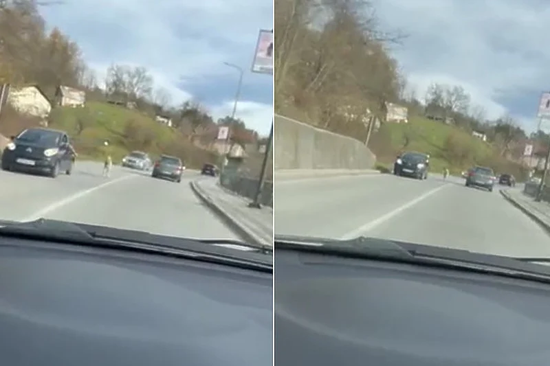 STRAVIČAN PRIMJER NASILJA NAD ŽIVOTINJAMA U LUKAVICI Pas na povocu trči za automobilom dok ga drži vlasnik (VIDEO)
