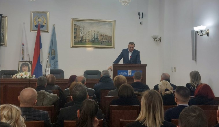 Dodik na komemoraciji: Gorana Mikeš dala doprinos opstanku Srpske