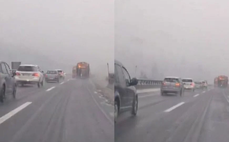 UPUĆEN APEL STANOVNIŠTVU Snježna mećava u BiH: Pogledajte kakvo je stanje na autoputu