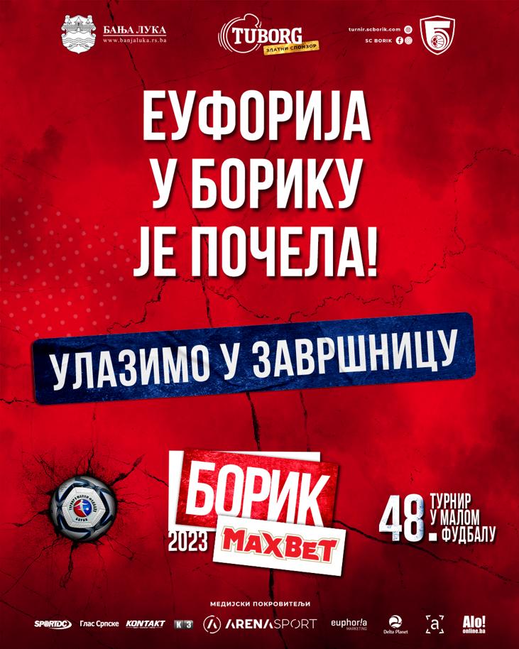 Borik MaxBet 2023 – Od četvrtka do ponedjeljka borba za trofej u malom fudbalu!