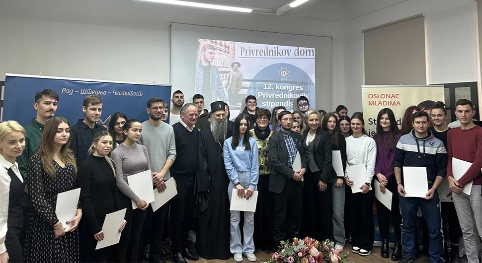 Patrijarh Porfirije preko "Privrednika" nastavlja da pomaže studente u Hrvatskoj