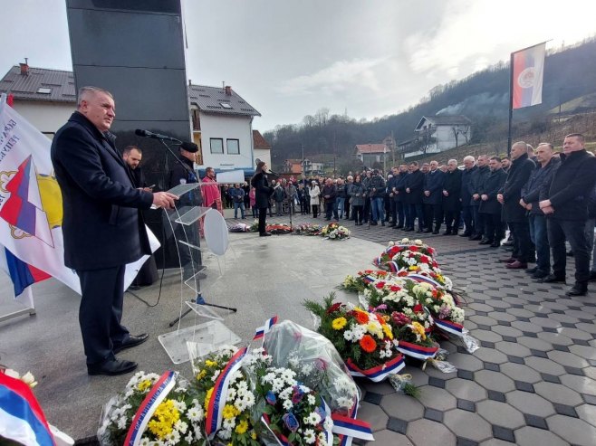 U bratunačkom selu Kravica služen parastos za 158 Srba