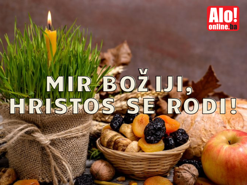 MIR BOŽIJI, HRISTOS SE RODI! Svim vjernicima pravoslavne vjeroispovijesti želimo SRETAN BOŽIĆ