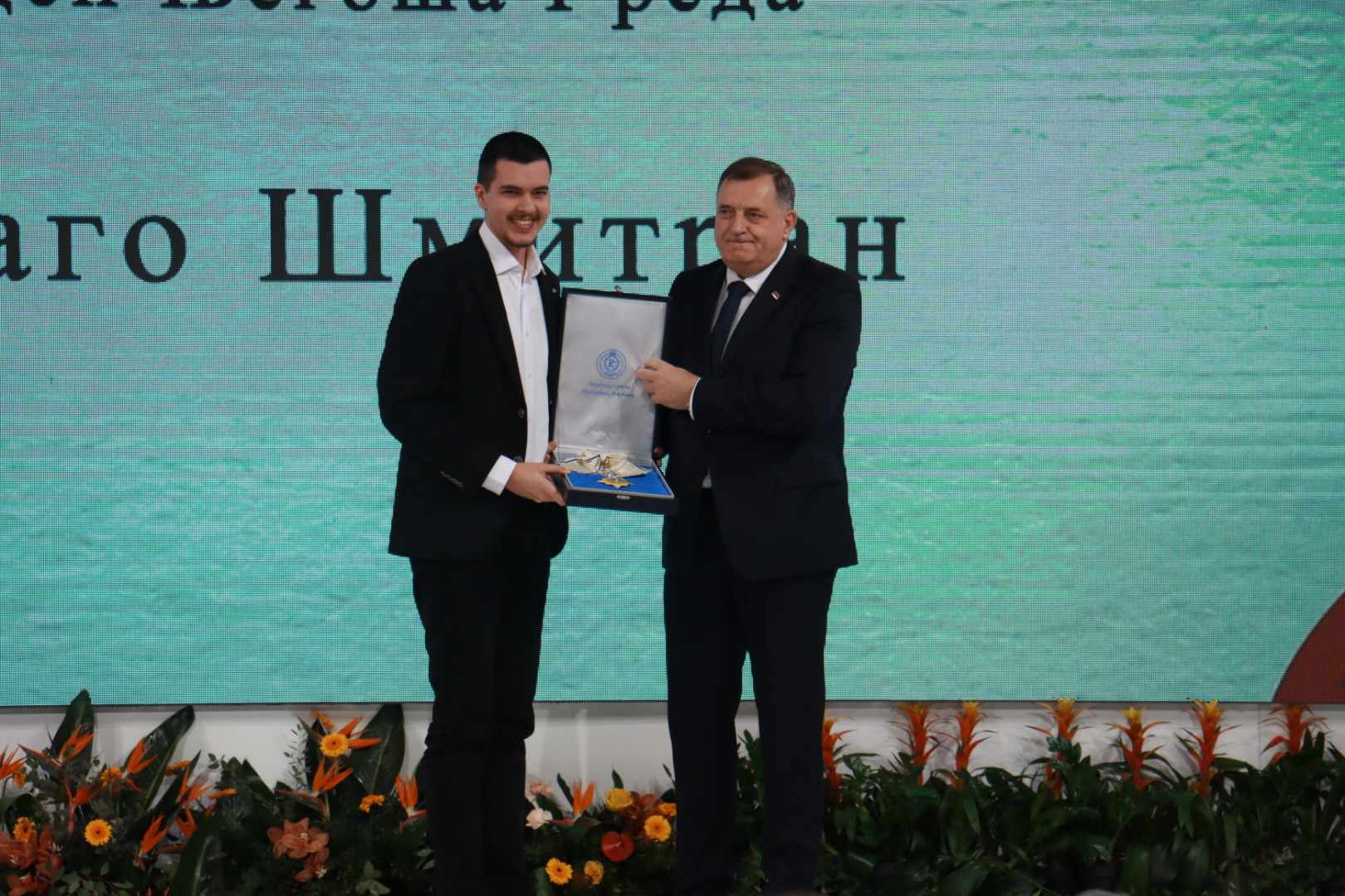 Drago Šmitran odlikovan Ordenom Njegoša (FOTO)