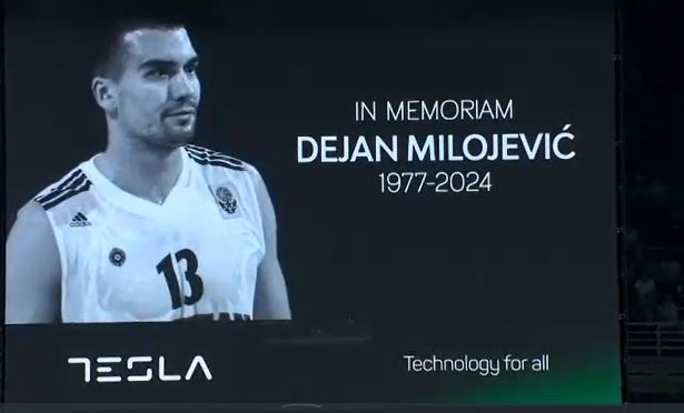 EVROLIGA ODALA POČAST VELIKANU Svi mečevi počinju minutom ćutanja za Dejana Milojevića (VIDEO)