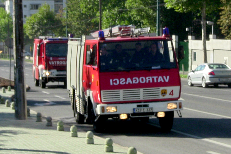 Lokalizovan požar na pijaci Heco
