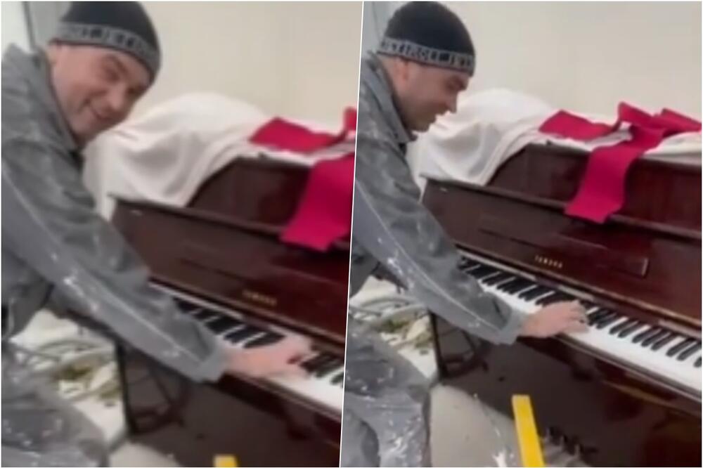 (VIDEO) SNIMAK MOMKA IZ BiH ZAPALIO DRUŠTVENE MREŽE Došao da okreči stan, a onda je ugledao klavir pa napravio spektakl