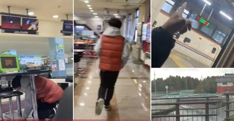 JEZIV POČETAK GODINE Prvi snimci razornog zemljotresa u Japanu