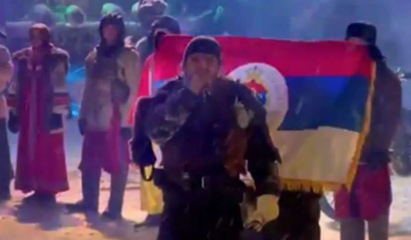 SLAVLJE I U RUSIJI Vođa "Noćnih vukova“ čestitao rođendan Srpskoj (VIDEO)