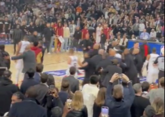 Haos u Parizu: NBA spektakl se pretvorio u sukob na parketu (VIDEO)