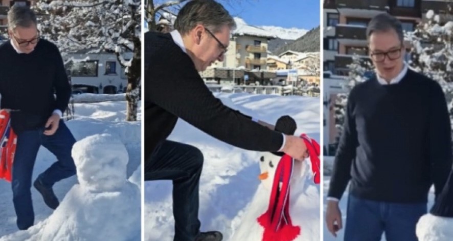 VUČIĆ NAPRAVIO NAJLJEPŠEG SNJEŠKA U DAVOSU Predsjednik Srbije otkrio zašto se odlučio na ovaj potez (VIDEO)