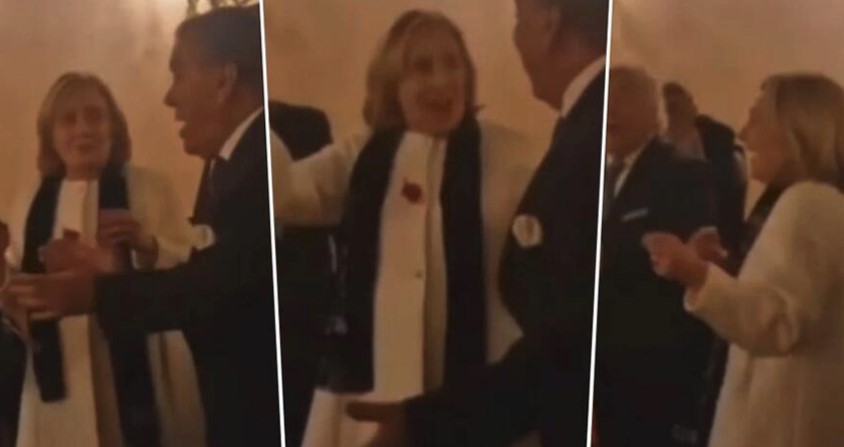 SNIMAK ZABAVE IZ ŠPANIJE OBIŠAO SVIJET Hilari Klinton se izblamirala za sve pare, zbog plesa postala predmet ismijavanja (VIDEO)