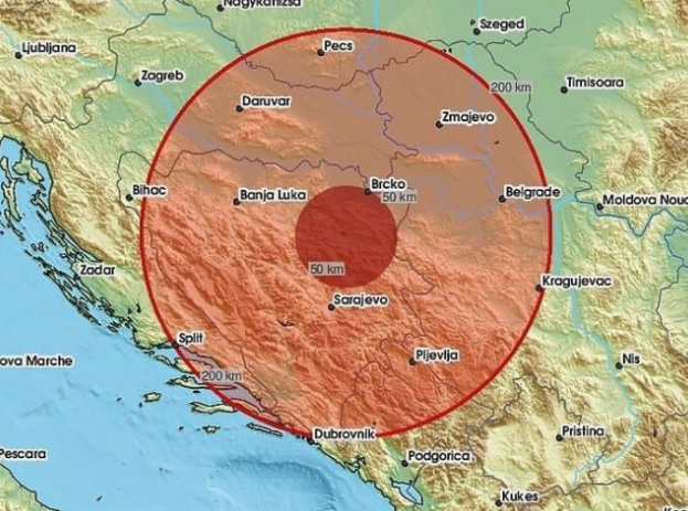 "KRATAK, ALI SNAŽAN" Zemljotres pogodio Tuzlu