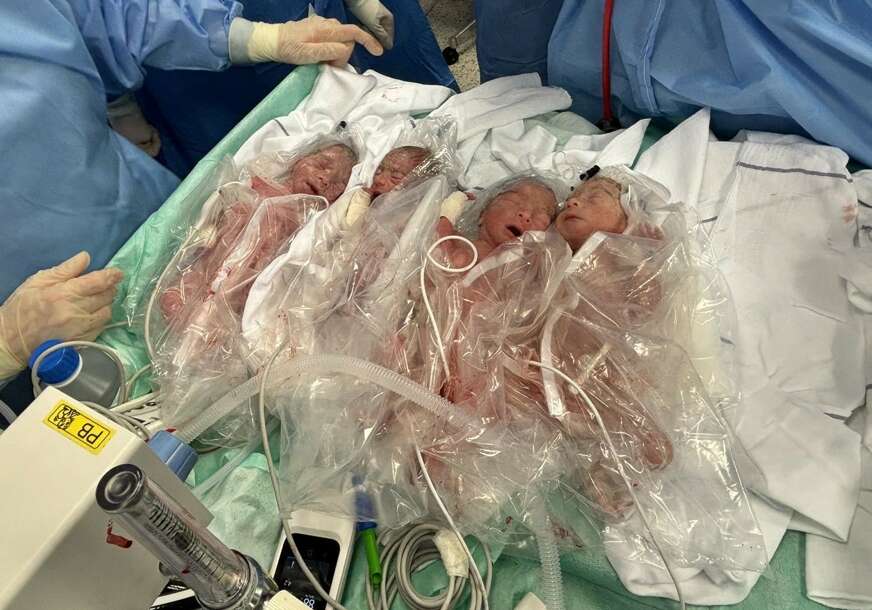 "HVALA SVIMA OD SRCA" Ponosni otac četvorki iz Banjaluke zahvalio se na lijepim riječima koje dobijaju (FOTO)