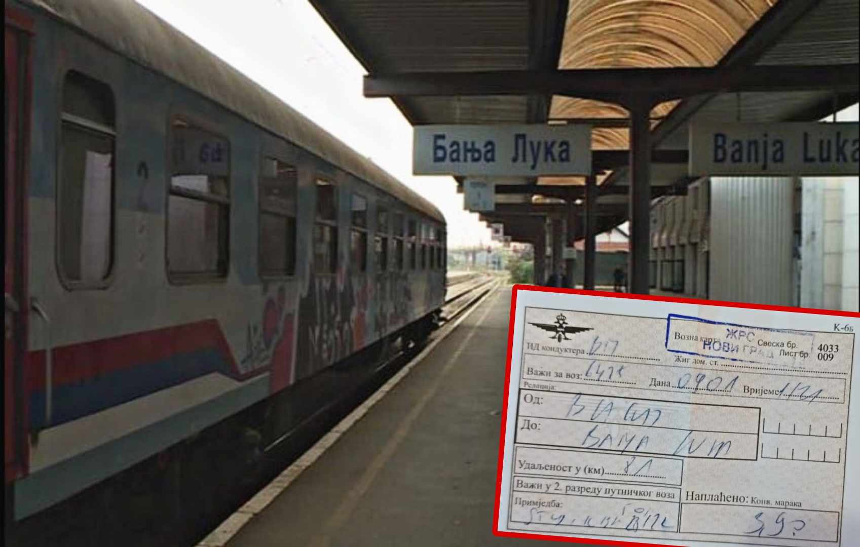 (FOTO) "OBEĆANJE, LUDOM RADOVANJE" Putnicima garantovan besplatan prevoz vozom povodom rođendana Srpske, a oni ipak morali platiti kartu