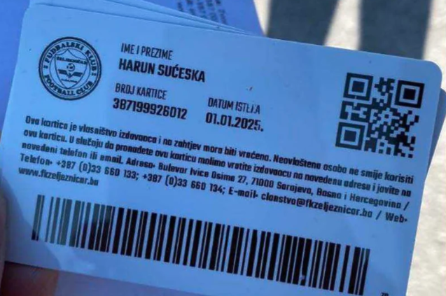 (FOTO) POLA SATA STAROG SINA UČLANIO U ŽELJEZNIČAR Ismar Sućeska: Supruga me zamolila makar da sačekam dok se rodi