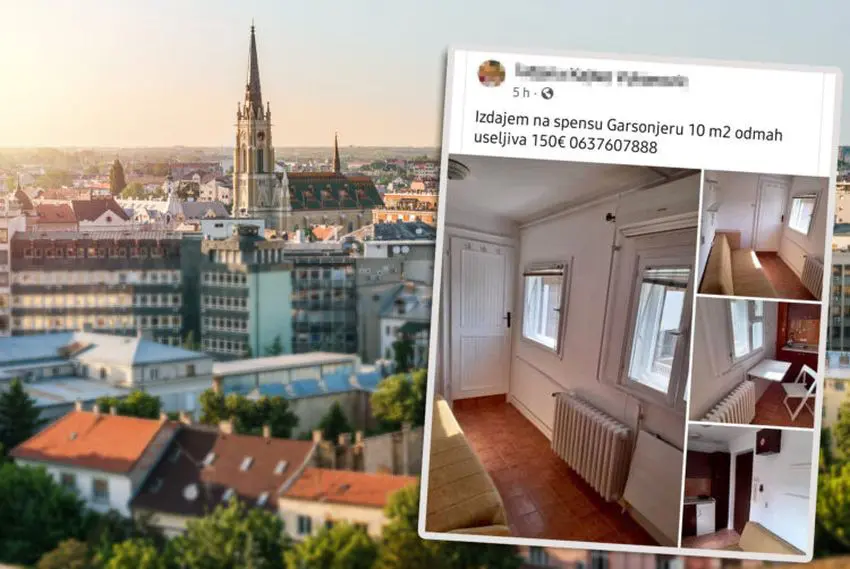 Garsonjera od 10 kvadrata bez kupatila u Novom Sadu apsolutni je hit, a pogledajte i zbog čega (FOTO)