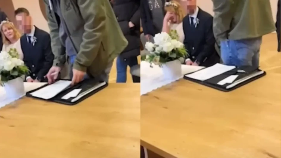 DRAMA NA VJENČANJU Policija upala u crkvu i uhapsila mladoženju (VIDEO)