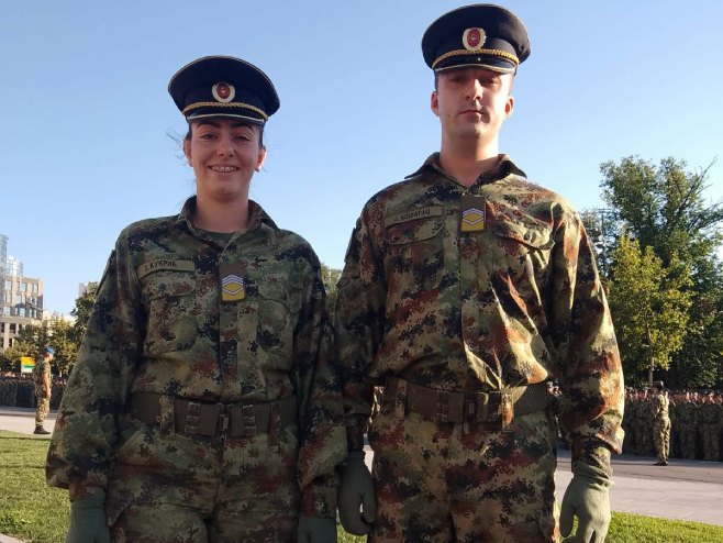 PONOS SRPSKE Zorana Kukrić iz Gradiške završila Vojnu akademiju u Srbiji i vratila se u svoj grad