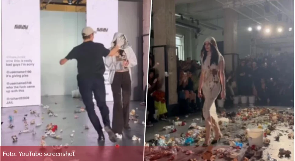 (VIDEO) NESVAKIDAŠNJI KONCEPT REVIJE Manekene gađali smećem, razlog je bizaran