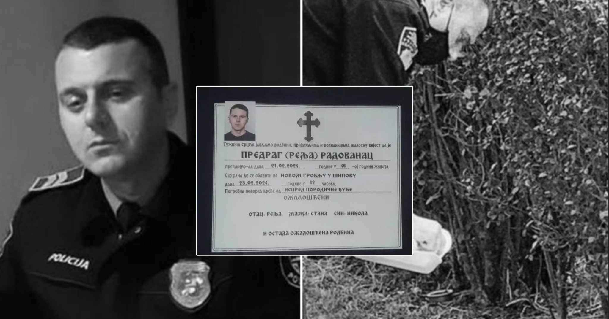 PRONAĐEN 15 km OD POSLJEDNJEG SIGNALA SA TELEFONA Komšije policajca koji je izvršio samoubistvo kod Šipova otkrile nove detalje tragedije: Iza sebe ostavio dva sina