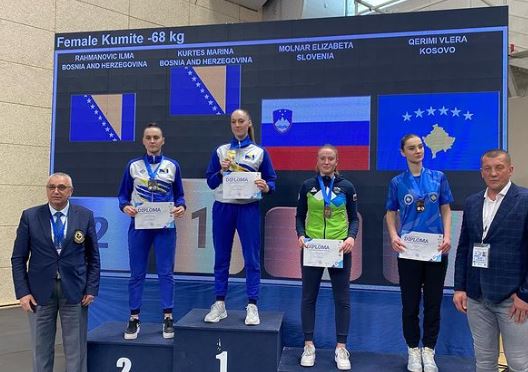 NASTAVLJENA DOMINACIJA Marina Kurteš osvojila zlato na Balkanskom prvenstvu