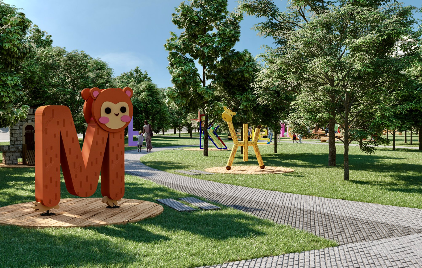 (FOTO) "30 KREATIVNO OSMIŠLJENIH SLOVA KRASIĆE ZELENU OAZU" Stanivuković najavio Ćirilični park u Banjaluci