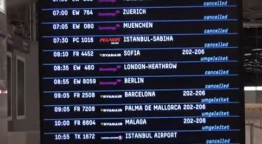 ŠTRAJK RADNIKA NA AERODROMU U NJEMAČKOJ Otkazano i odloženo više od hiljadu letova