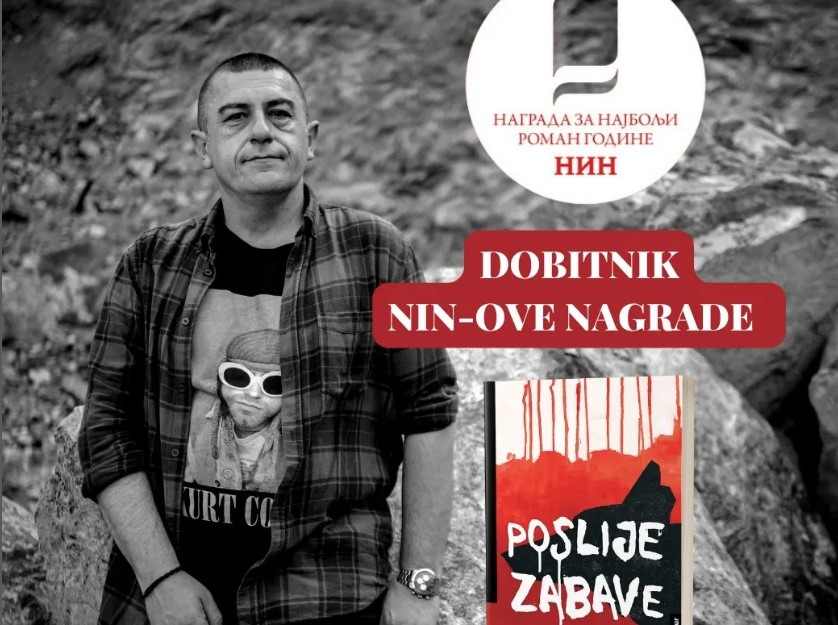 "POSLIJE ZABAVE" U NUB RS Večeras promocija romana Steve Grabovca u Banjaluci