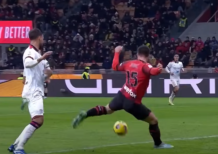 MILAN PAO U MONCI Direktan crveni karton Joviću