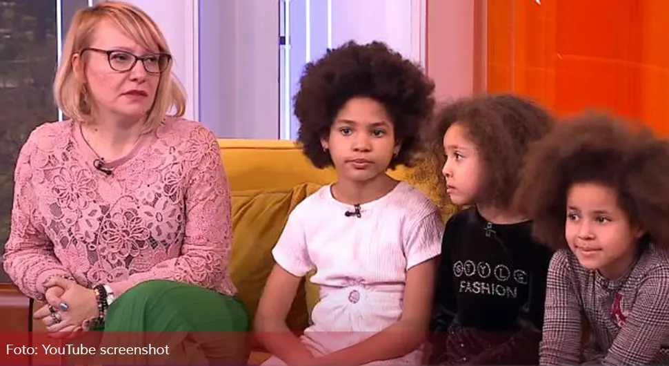 (VIDEO) ŽELI DA IH KRSTI U CRKVI Ana rodila 3 kćerke iz ljubavi sa Afrikancem: "Bilo je predrasuda..."