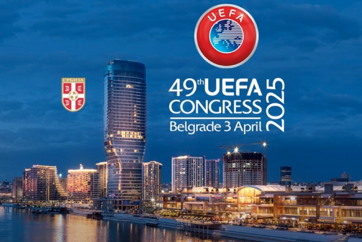 VELIKO PRIZNANJE ZA SRBIJU FSS i Beograd domaćini Kongresa UEFA 2025.