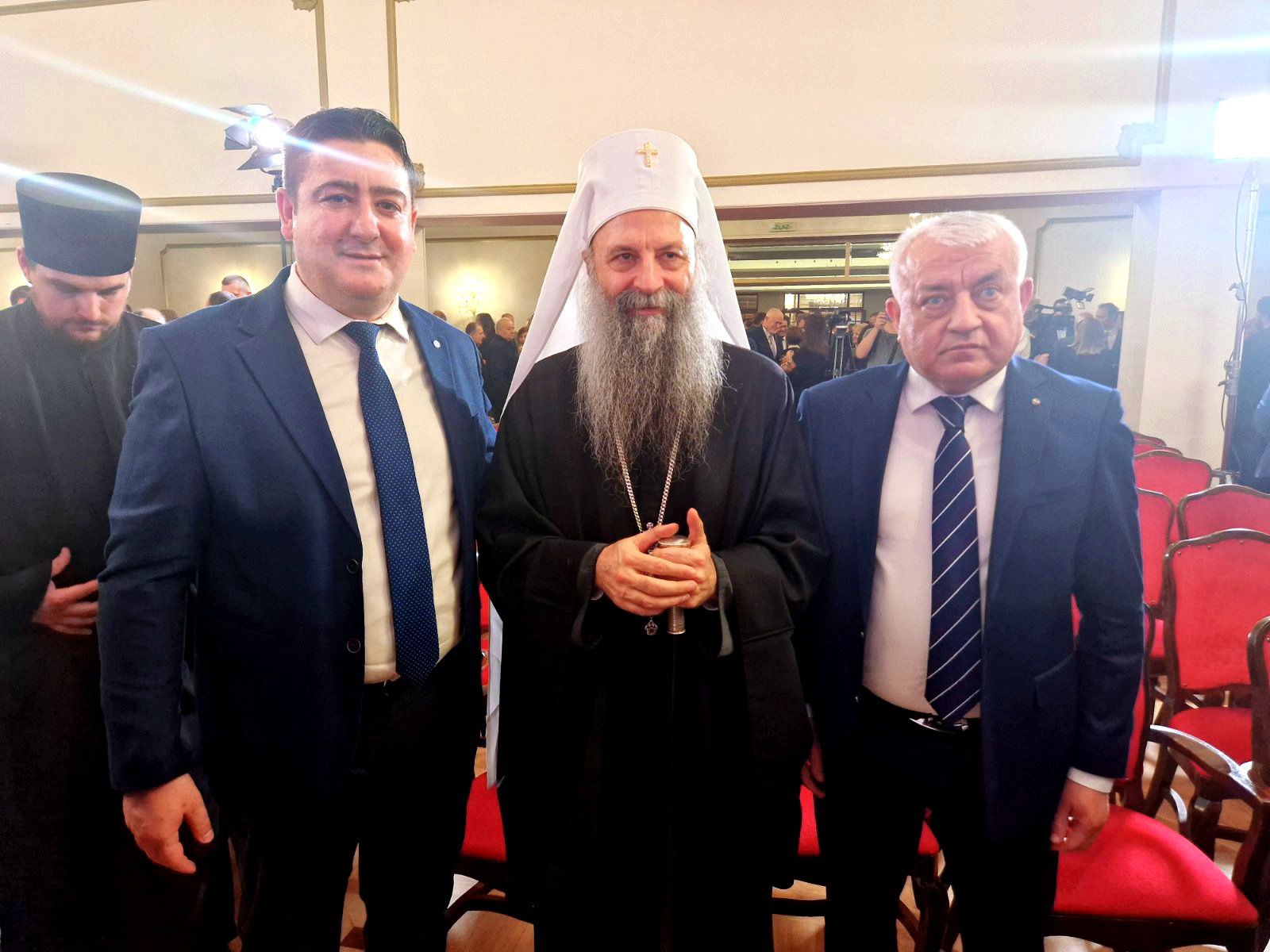 (FOTO) "PRAVNI TEMELJ REPUBLIKE SRPSKE" Mihajilica i Marković na svečanom prijemu u Beogradu