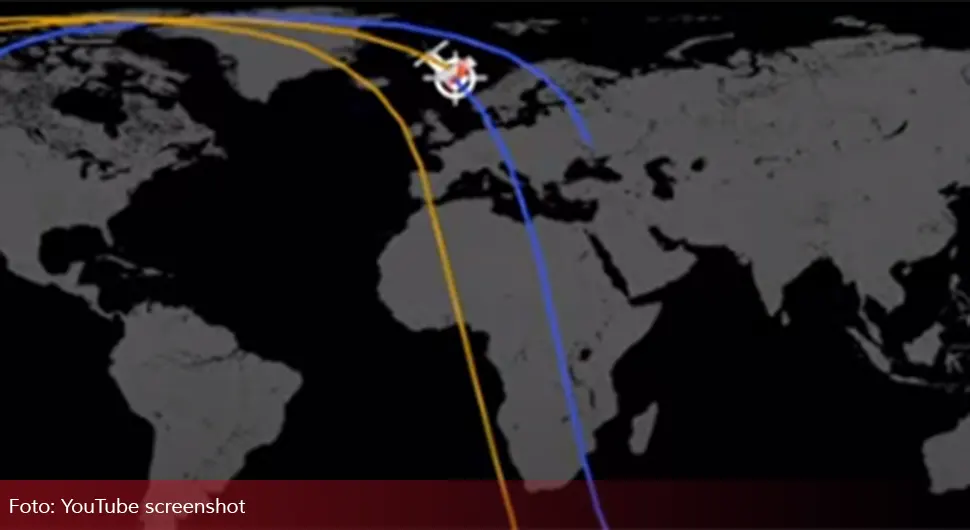 (VIDEO) NALAZI SE IZNAD BALKANA Pratite uživo kretanje satelita koji pada na Zemlju