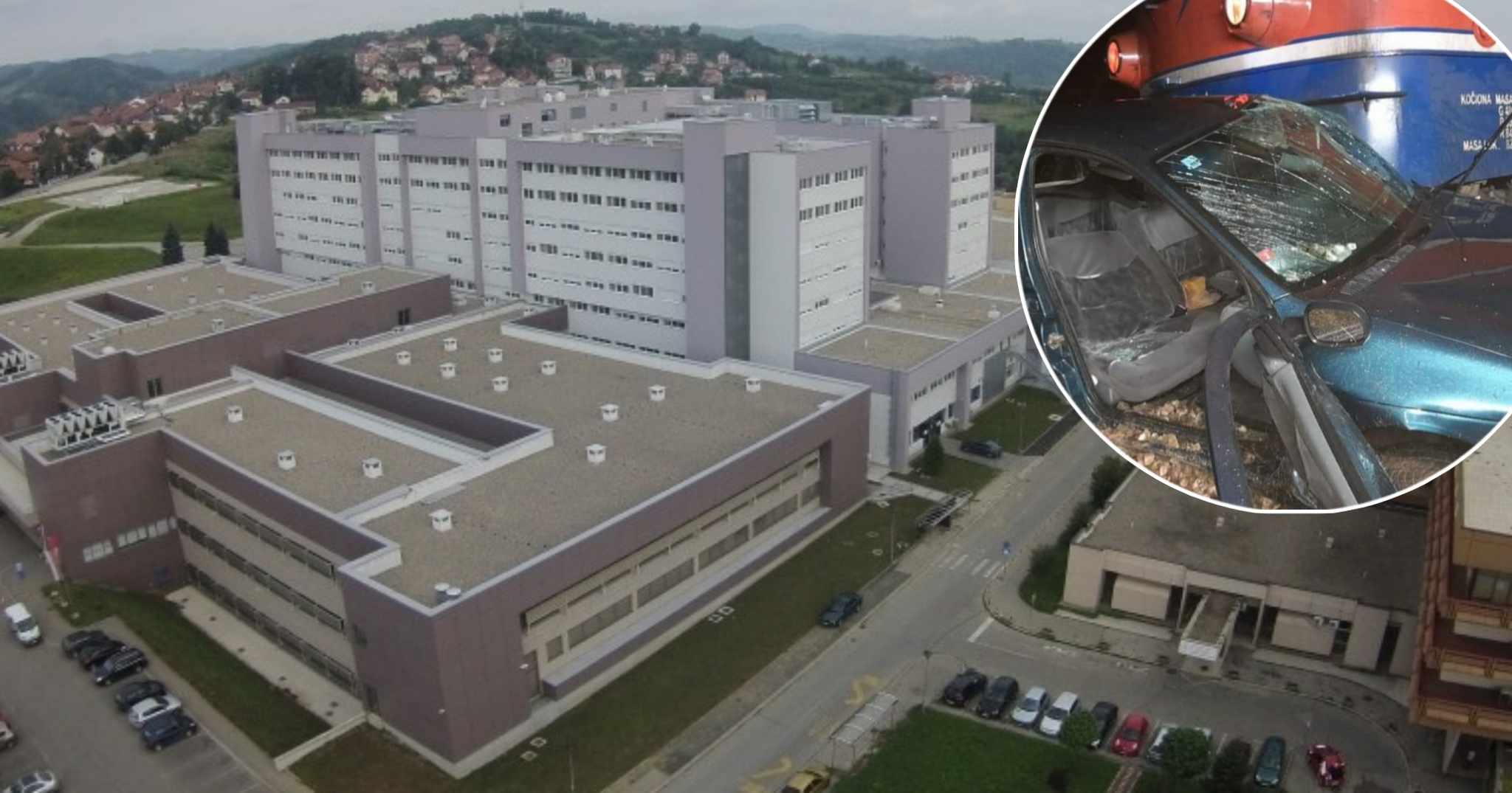 OGLASILI SE IZ UKC-a Poznato stanje povrijeđenih u sudaru voza i auta u Banjaluci