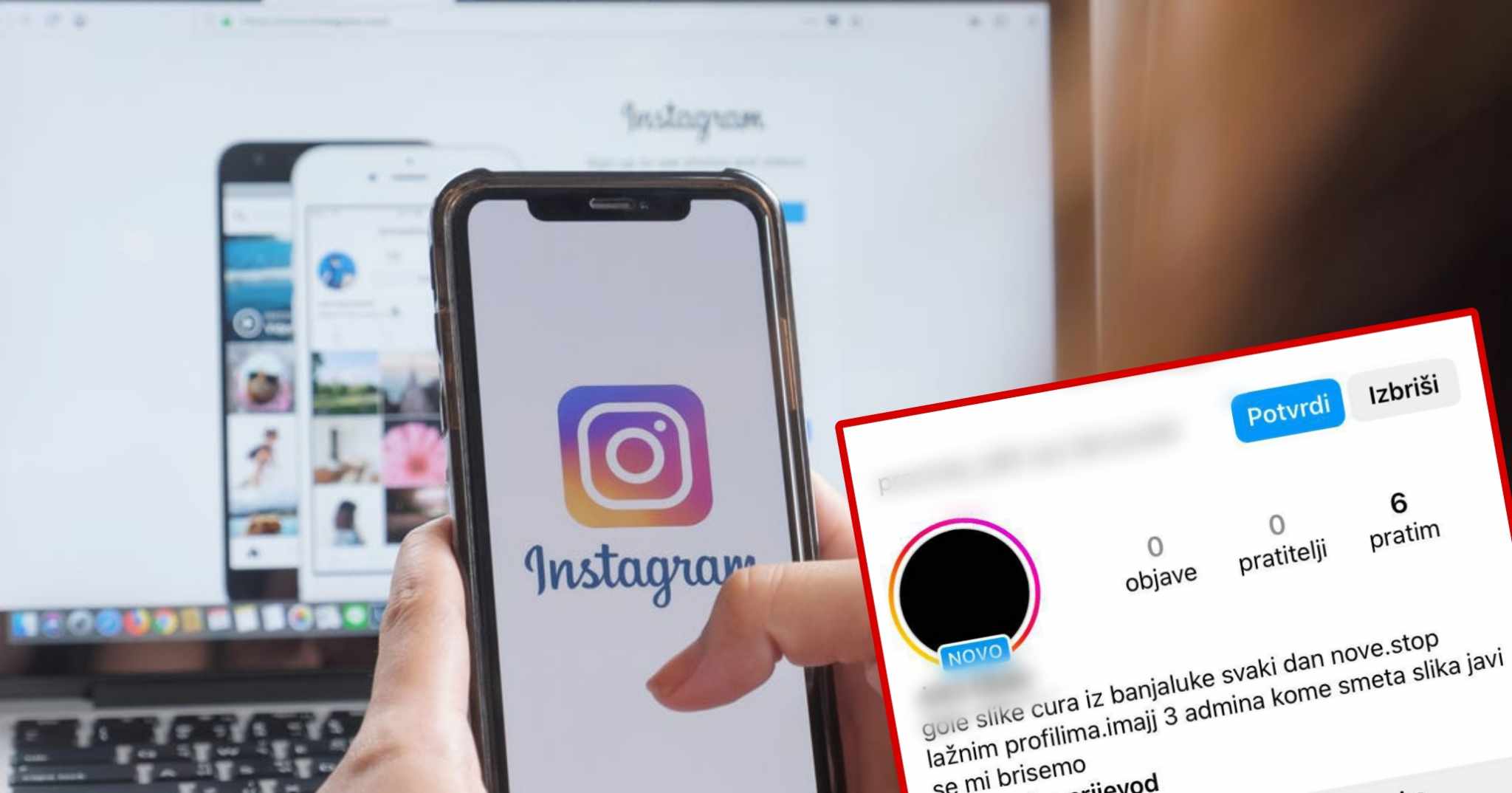 (FOTO) NA INSTAGRAMU DIJELE EKSPLICITNI SADRŽAJ DJEVOJAKA IZ BANJALUKE Obnažene fotografije i snimci kruže mrežama: Oglasili se iz policije za ALOonline