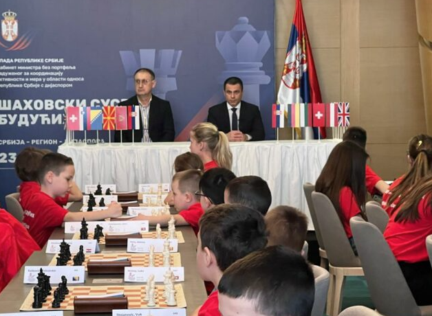 (FOTO) OTVORENI "ŠAHOVSKI SUSRETI BUDUĆIH ŠAMPIONA" Dragan Lazić: Kao što država Srbija pomaže i podržava srpski narod širom svijeta tako će isto i Šahovski savez Srbije pomagati sve šahiste