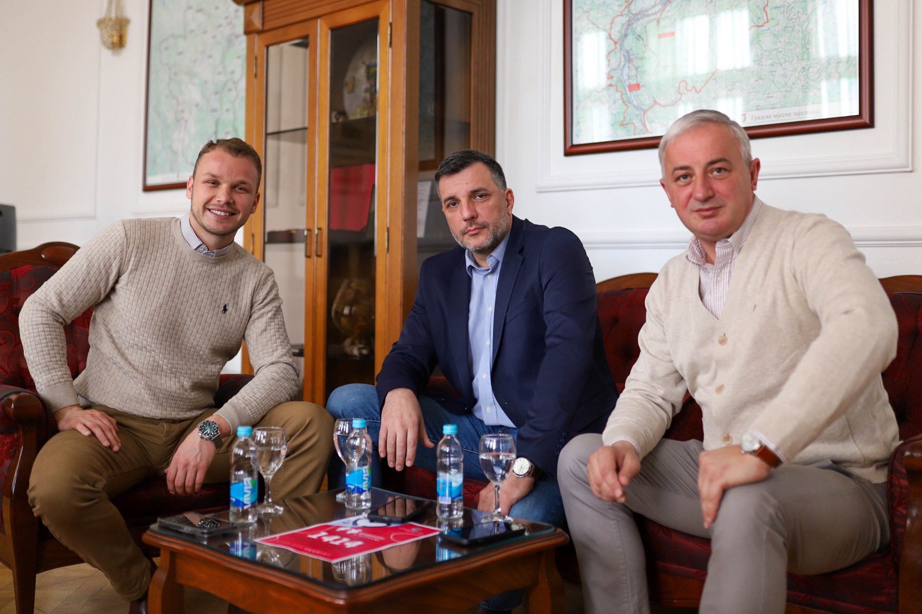 (FOTO) "ACO IMA NAŠU PUNU PODRŠKU" Oglasili se Borenović i Stanivuković o imenovanju novog direktora "Vodovoda"