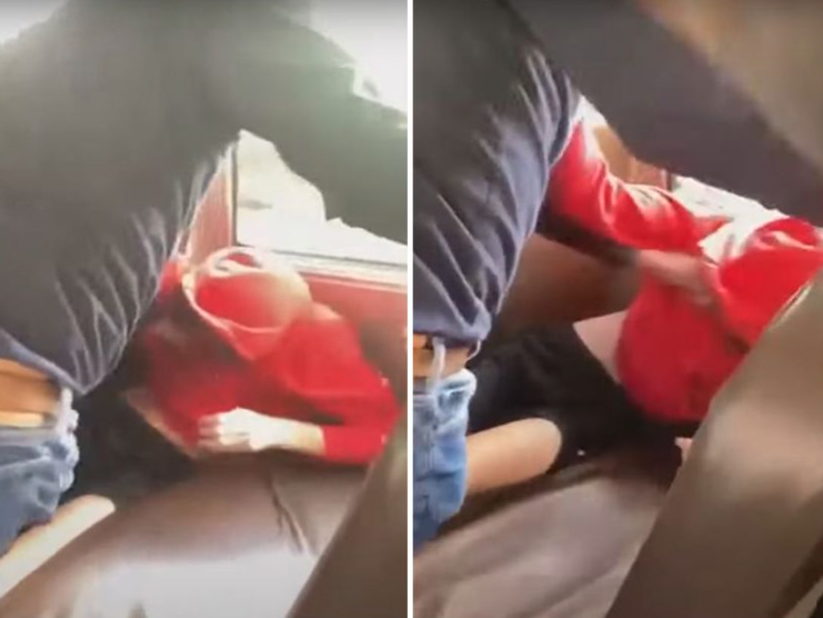 (VIDEO) UŽASAN ČIN VOZAČA AUTOBUSA Vikao na djecu i davio tinejdžera (13)