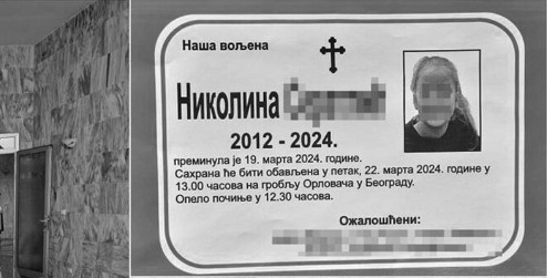 TUGA DO NEBA! Djevojčica Nikolina (12) izgubila bitku za život nakon 7 mjeseci: U saobraćajci joj poginuli mlađa sestra (9), baka i deka