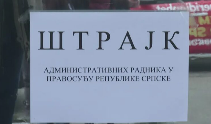 ŠTRAJK ZAPOSLENIH U PRAVOSUĐU SRPSKE Predmeti se gomilaju, svaki novi dan komplikuje situaciju