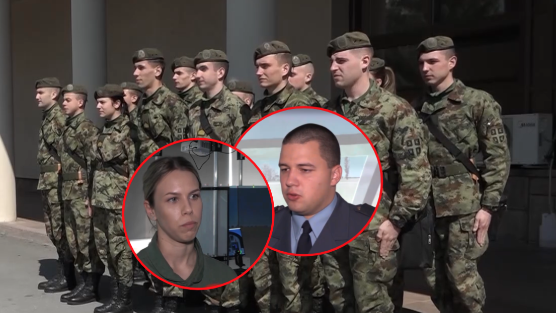 (FOTO) NA PONOS REPUBLIKE SRPSKE Budući piloti: Banjalučanka i Laktašanin završavaju Vojnu akademiju u Beogradu