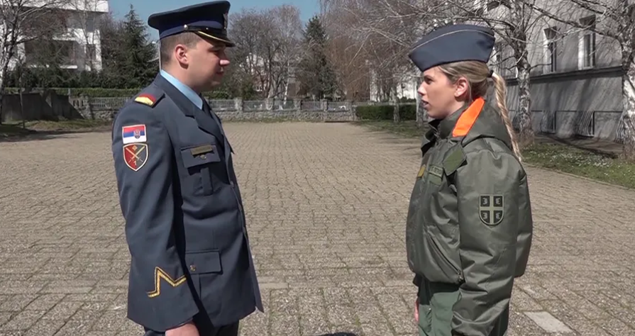 ĐORĐE I GABRIJELA PONOS SRPSKE Školuju se na Vojnoj akademiji: Banjalučanka uskoro postaje pilot