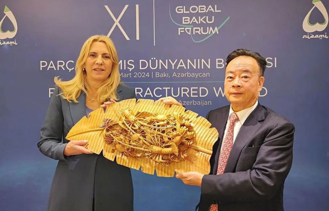 CVIJANOVIĆEVA U BAKUU! U društvu globalnih lidera i laureata Nobelove nagrade govorila o političkoj i ekonomskoj situaciji u Srpskoj i BiH