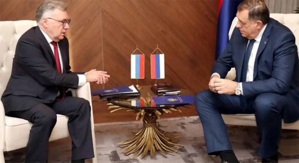 POTVRĐEN PRIJATELJSKI ODNOS Dodik i Kalabuhov o nastavku saradnje Srpske i Rusije u brojnim oblastima
