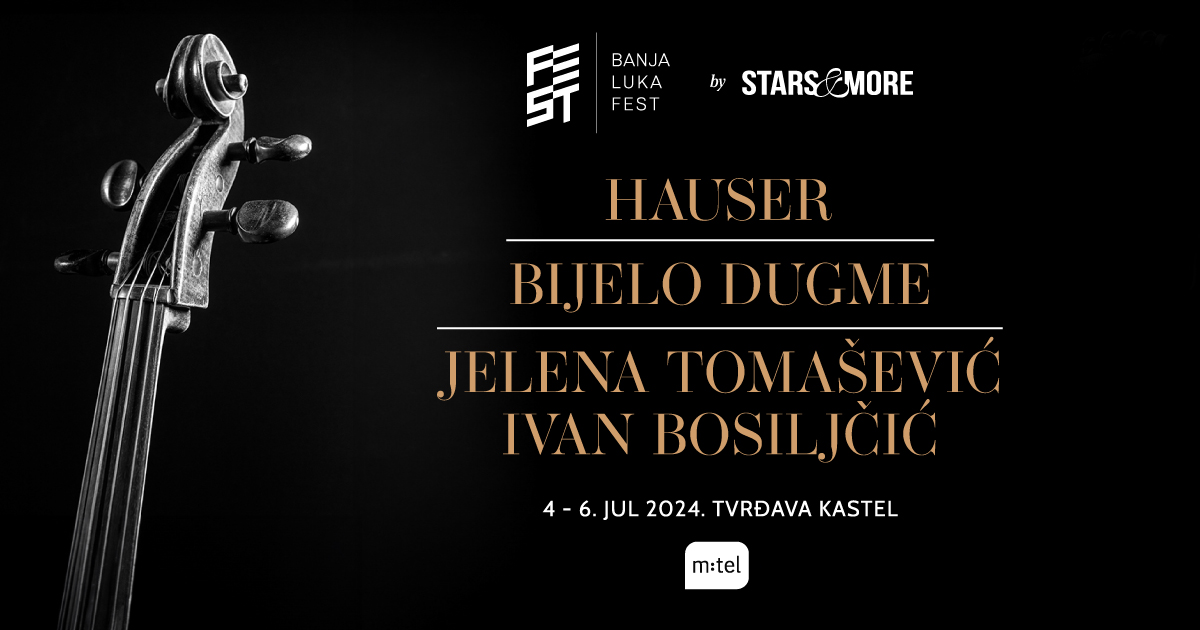 TRI NOĆI NEVJEROVATNE MUZIČKE MAGIJE Banja Luka Fest i ove godine uz podršku kompanije m:tel